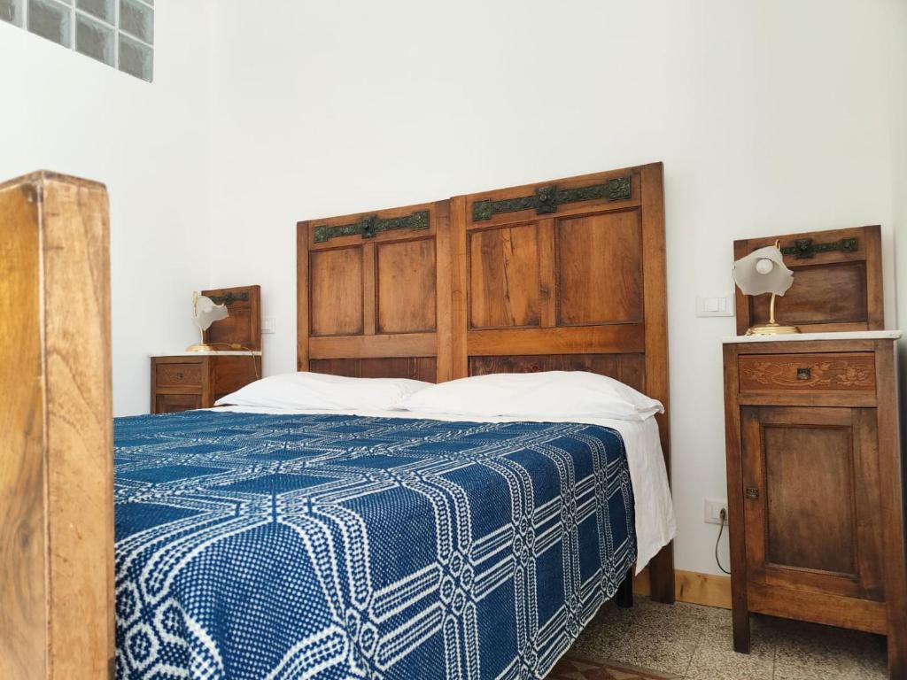 מיטה או מיטות בחדר ב-Residence Belvedere
