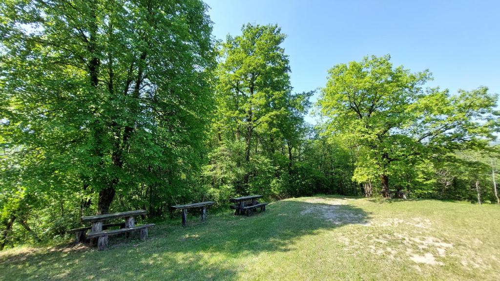 Pokrajina v okolici gostišča