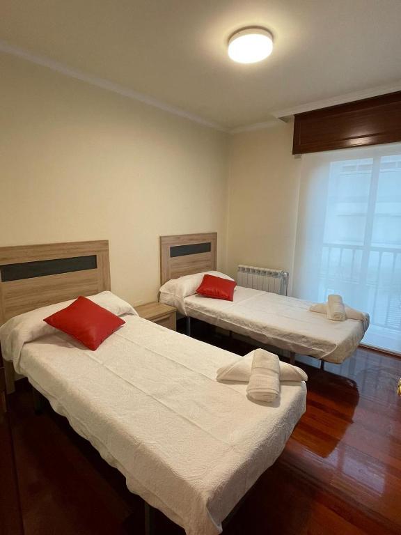 Posteľ alebo postele v izbe v ubytovaní Alojamiento Apostol 2