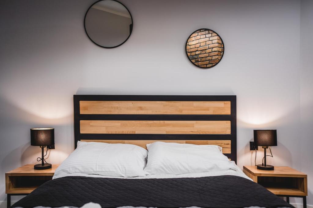 Posteľ alebo postele v izbe v ubytovaní Modern Apartments Toruń 4 Stare Miasto-Centrum
