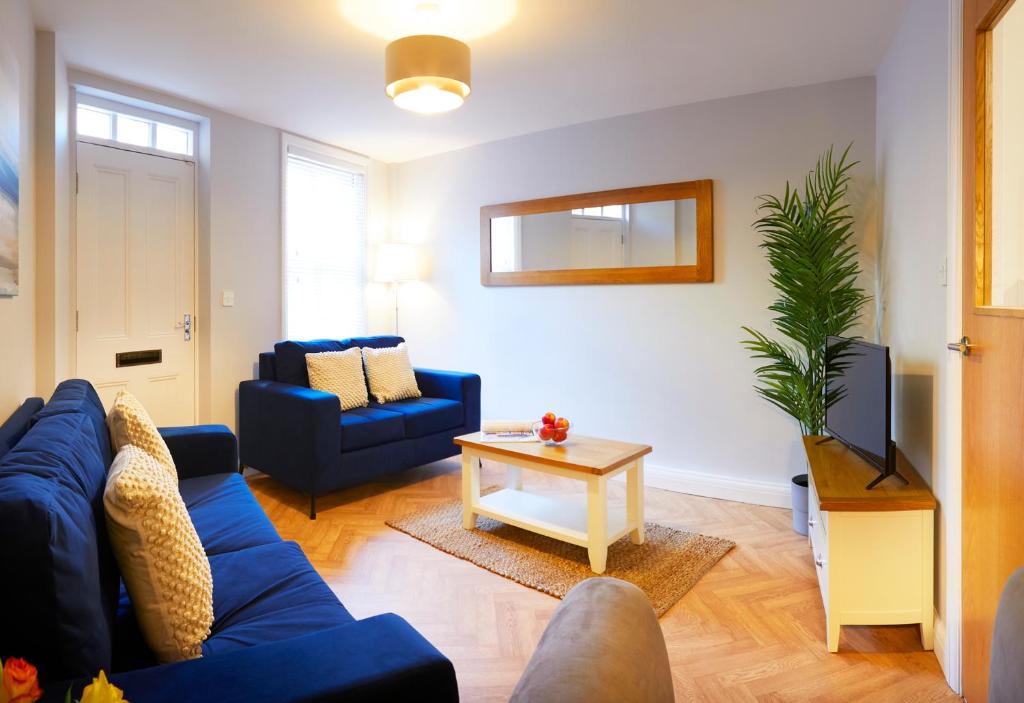 Istumisnurk majutusasutuses Charming 4-bed Townhouse on South Cliff