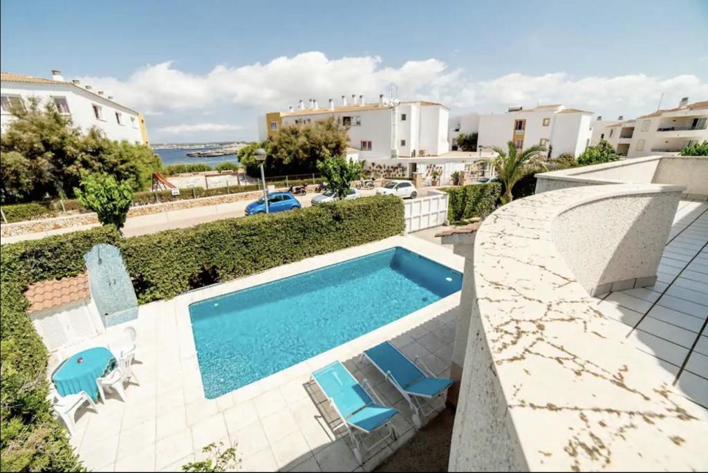 Villa with pool in Cala Blanca with sea views, Cala ...