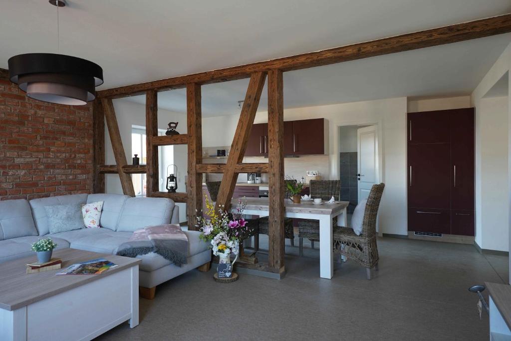 Posezení v ubytování Familien- und Apartmenthotel Lerchenberghof