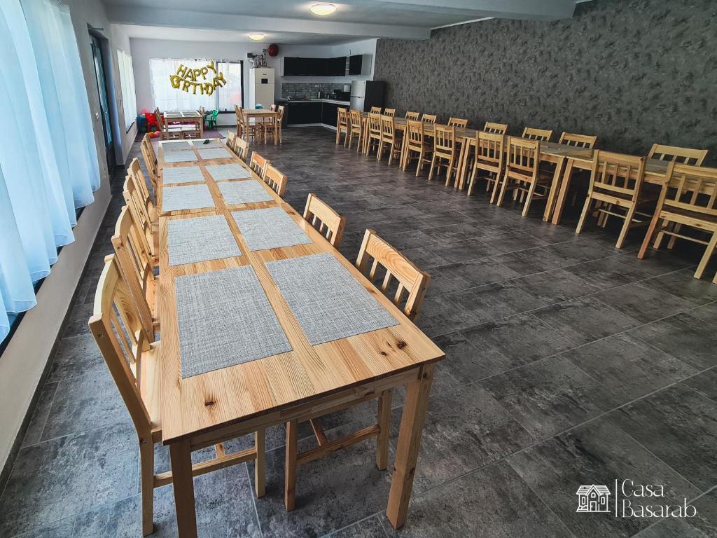 Restaurace v ubytování Casa Basarab