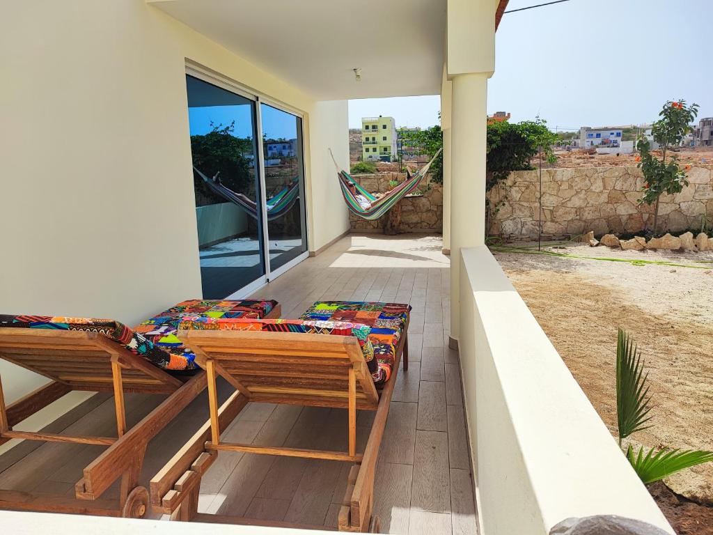 Balkón nebo terasa v ubytování Casa Djarmai Boutique Apartments