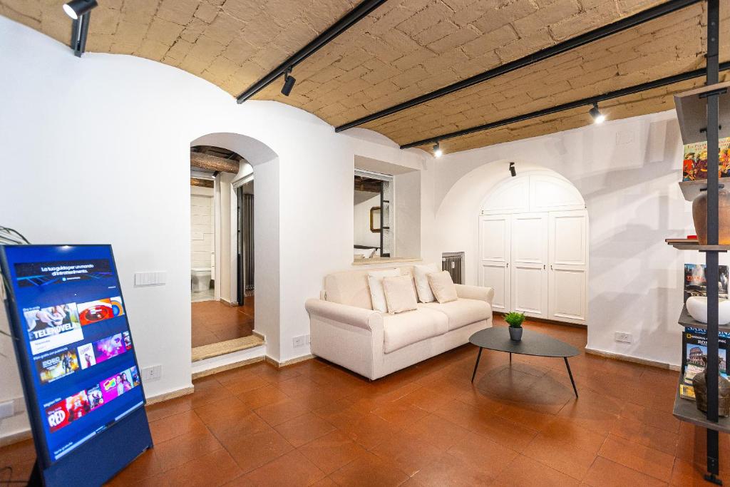 A seating area at Pantheon by Agrippa Suite
