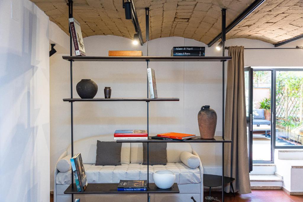 A seating area at Pantheon by Agrippa Suite