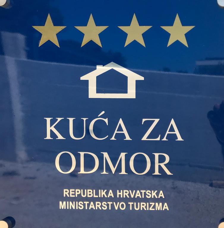 Certifikát, hodnocení, plakát nebo jiný dokument vystavený v ubytování Villa Rosa dei Venti - Peroj - Amazing sea view