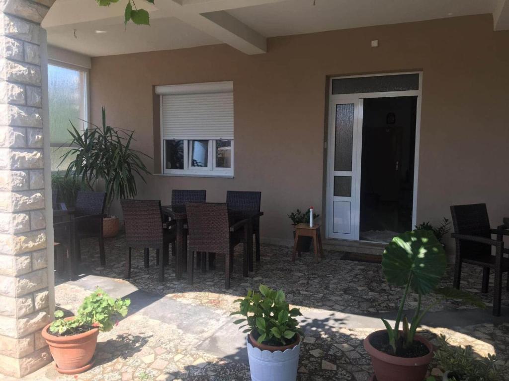 Patio nebo venkovní prostory v ubytování Meduza B&b