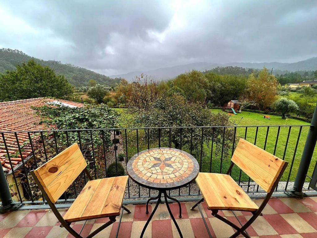 Nespecifikovaný výhled na hory nebo výhled na hory při pohledu z bed and breakfast
