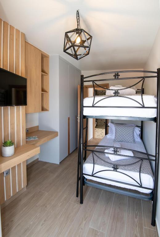 Postel nebo postele na pokoji v ubytování Casa Teo, By Hellocrete