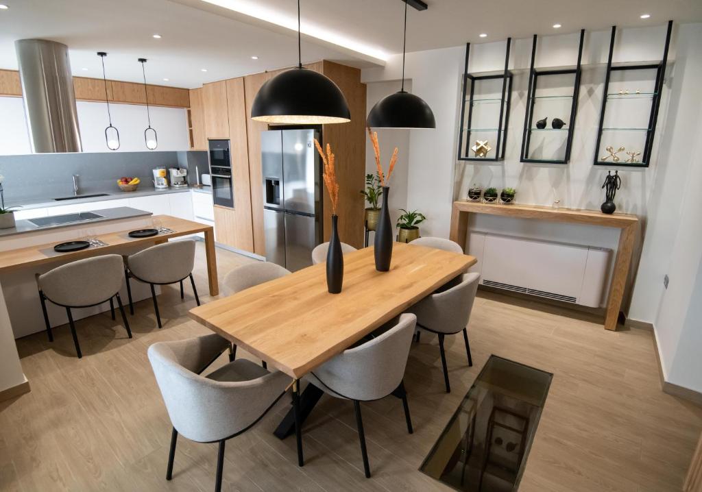 Kuchyň nebo kuchyňský kout v ubytování Casa Teo, By Hellocrete