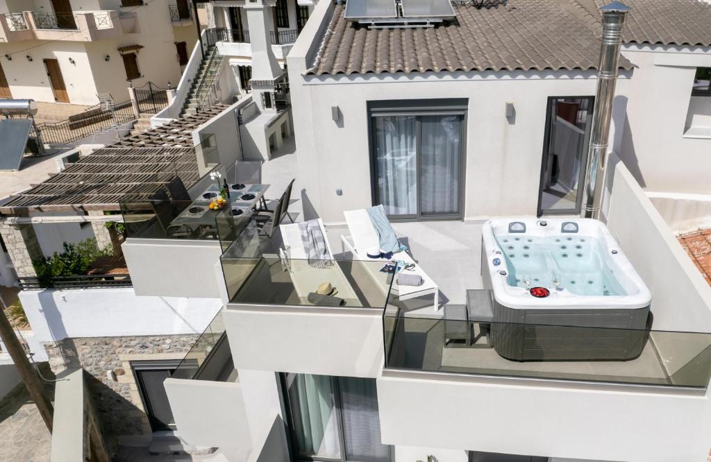 Balkón nebo terasa v ubytování Casa Teo, By Hellocrete