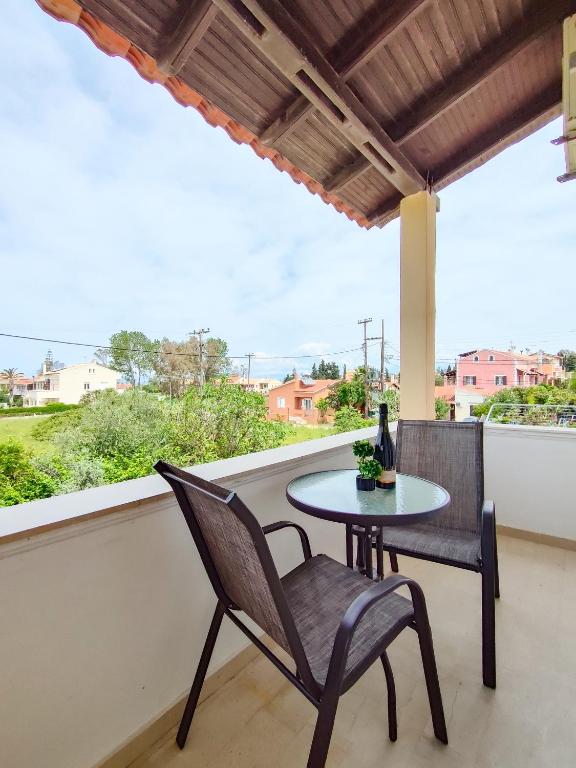 Balkón nebo terasa v ubytování Corfu-Apartments4you