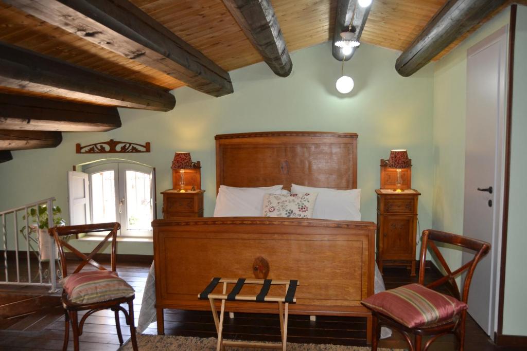 Posezení v ubytování SUD room Palazzo Rau della Ferla