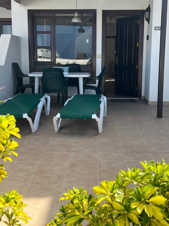 Balkón nebo terasa v ubytování CasadeLanzarote