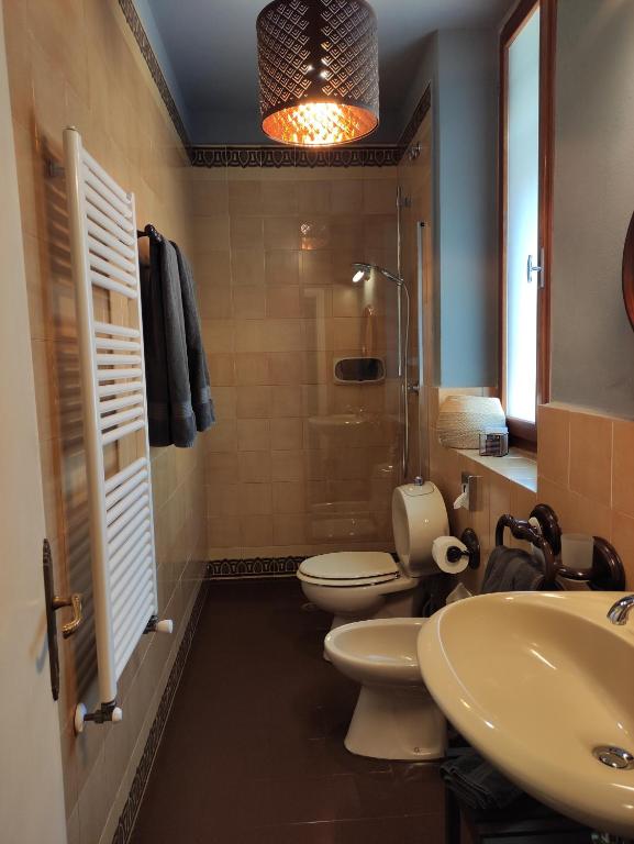 Koupelna v ubytování al 28 B&B