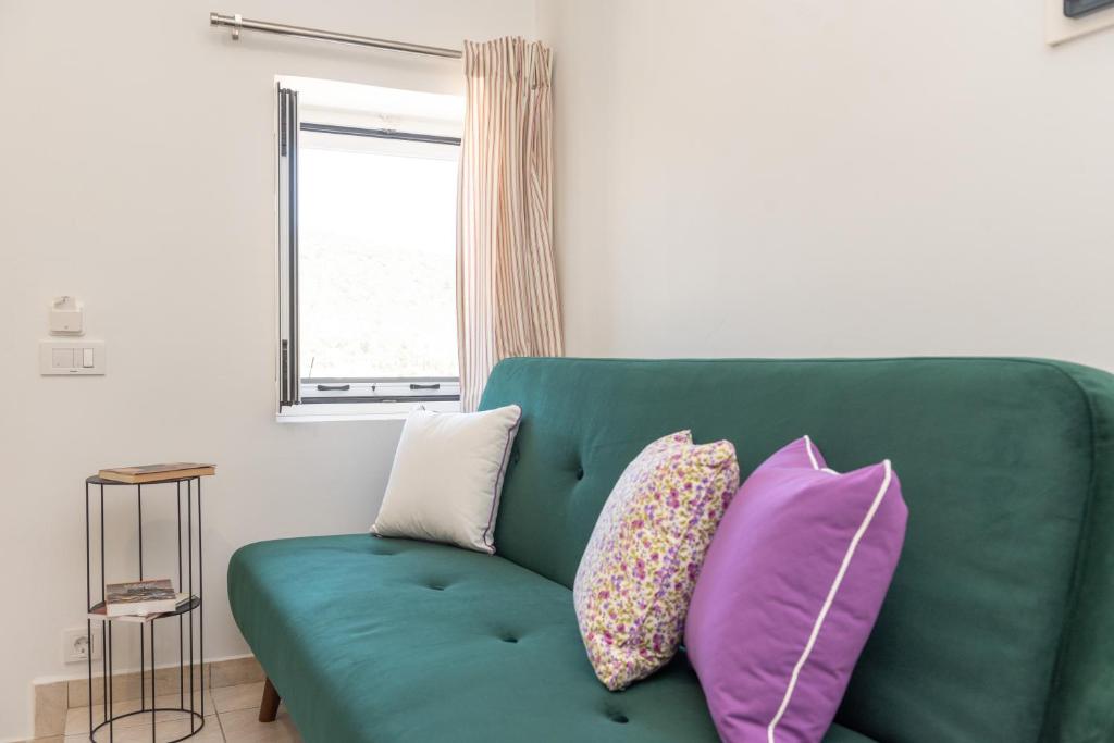 Posezení v ubytování Antheon apartments