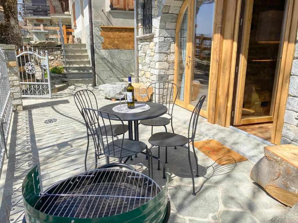 Balkón alebo terasa v ubytovaní Rustico Bella Vita