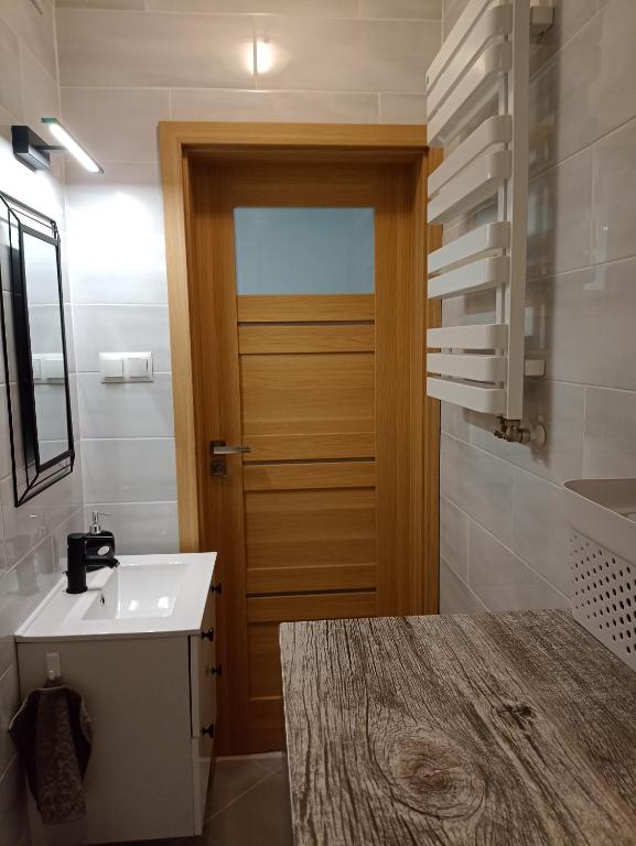 Kúpeľňa v ubytovaní Apartament nad Jeziorakiem