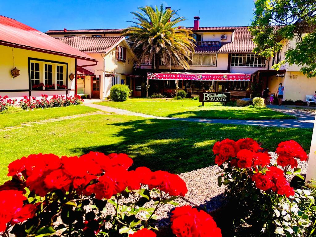 Zahrada ubytování Hotel Baviera