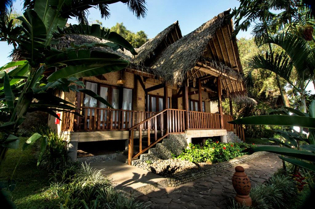 Zahrada ubytování Kampung Sampireun Resort & Spa