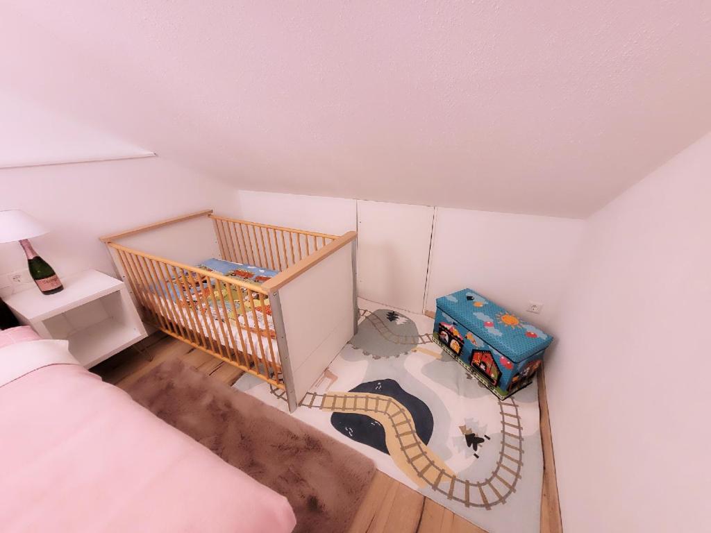 Postel nebo postele na pokoji v ubytování Stengels Sekt Appartements