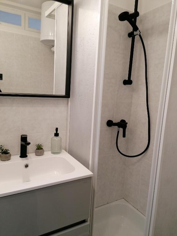 Kúpeľňa v ubytovaní Rose Apartman