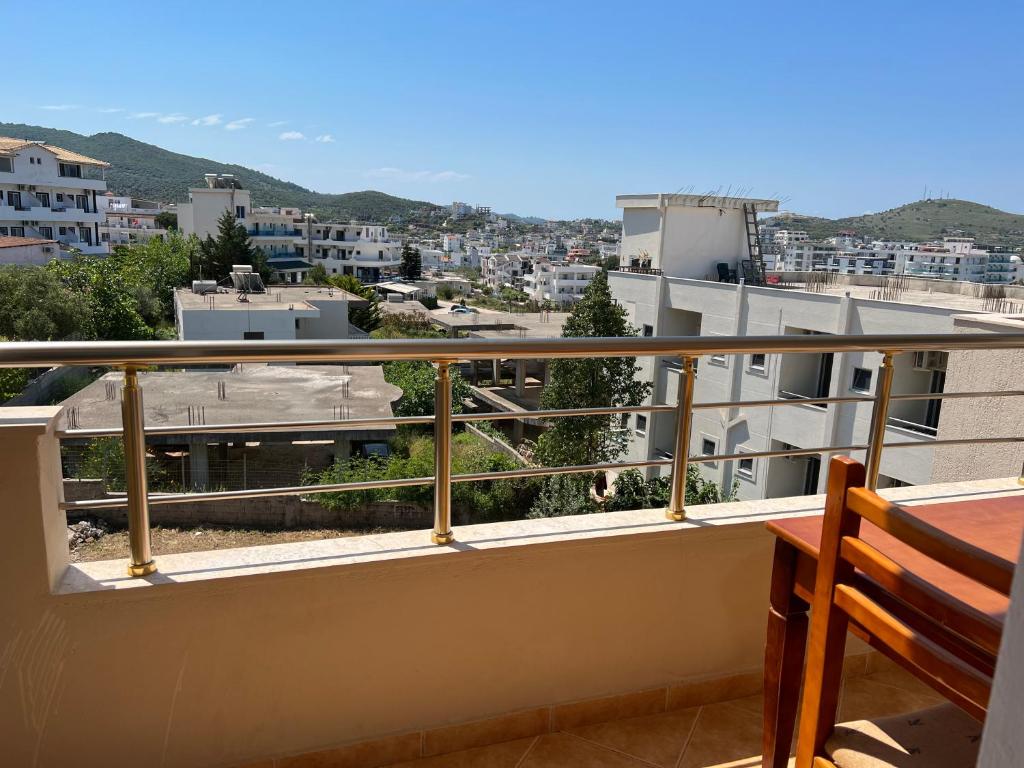 Un balcon sau o terasă la Hotel Elita