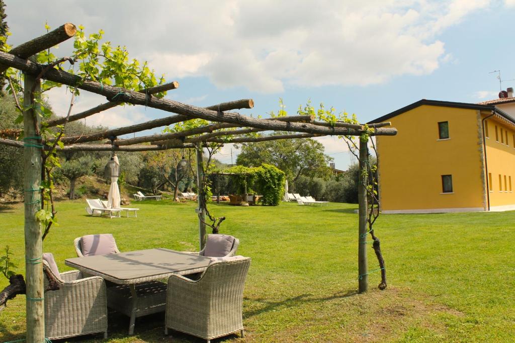 Zahrada ubytování Agriturismo B&B Le Casette sul Garda