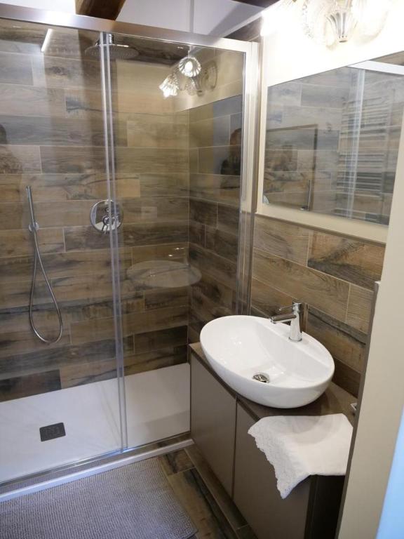 Kúpeľňa v ubytovaní B&B Relais dell'Angelo