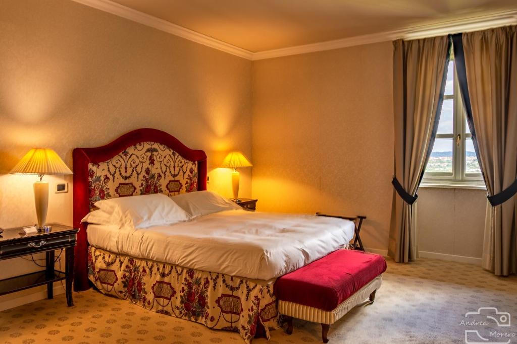 Postel nebo postele na pokoji v ubytování Hotel I Somaschi
