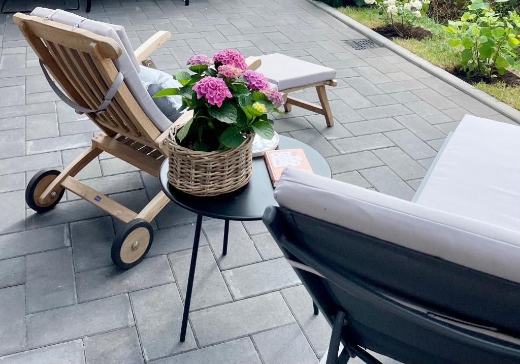 Zahrada ubytování Freya Blue Ferienhaus