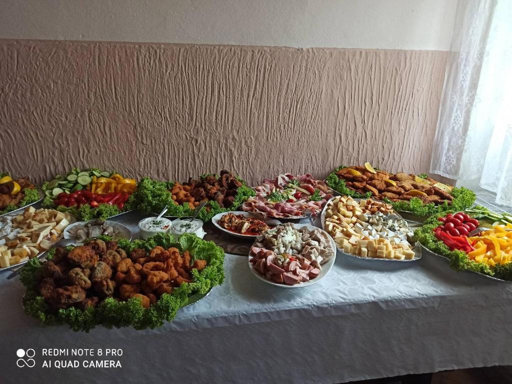 Comida en o cerca de este hostal o pensión