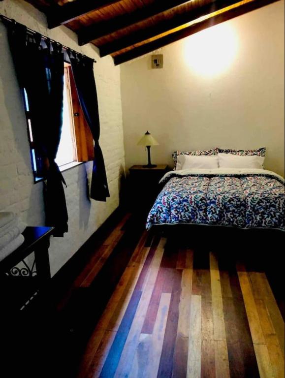 Cama o camas de una habitación en Increíble finca en felidia