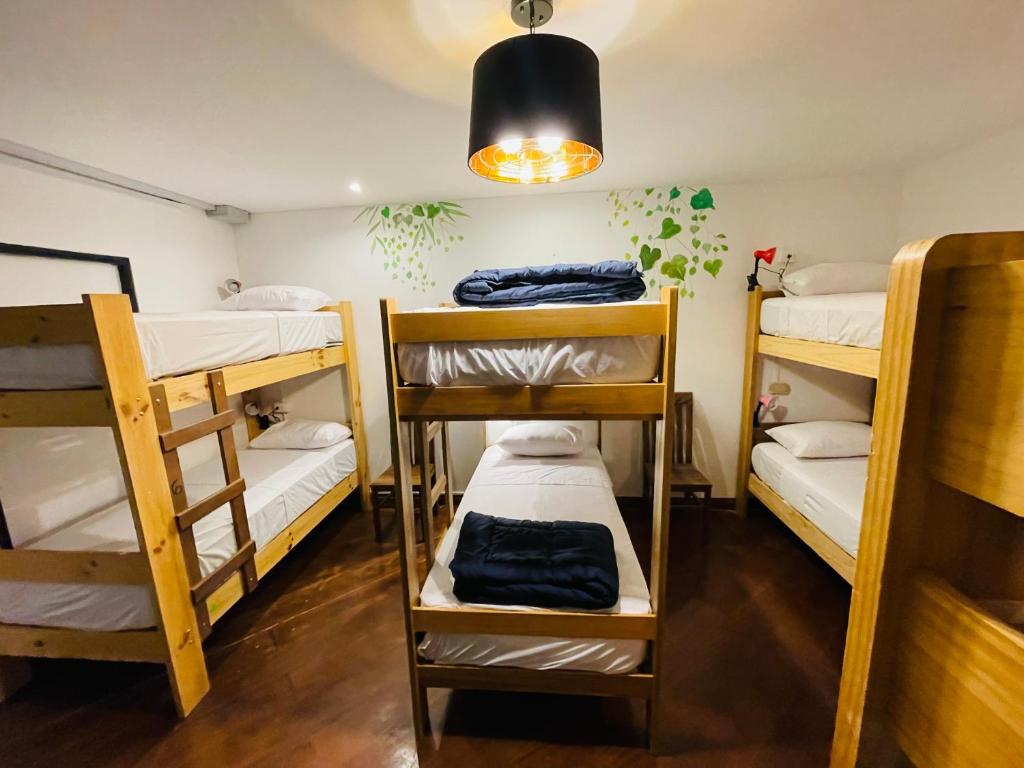 Postel nebo postele na pokoji v ubytování Rainbow Hostel