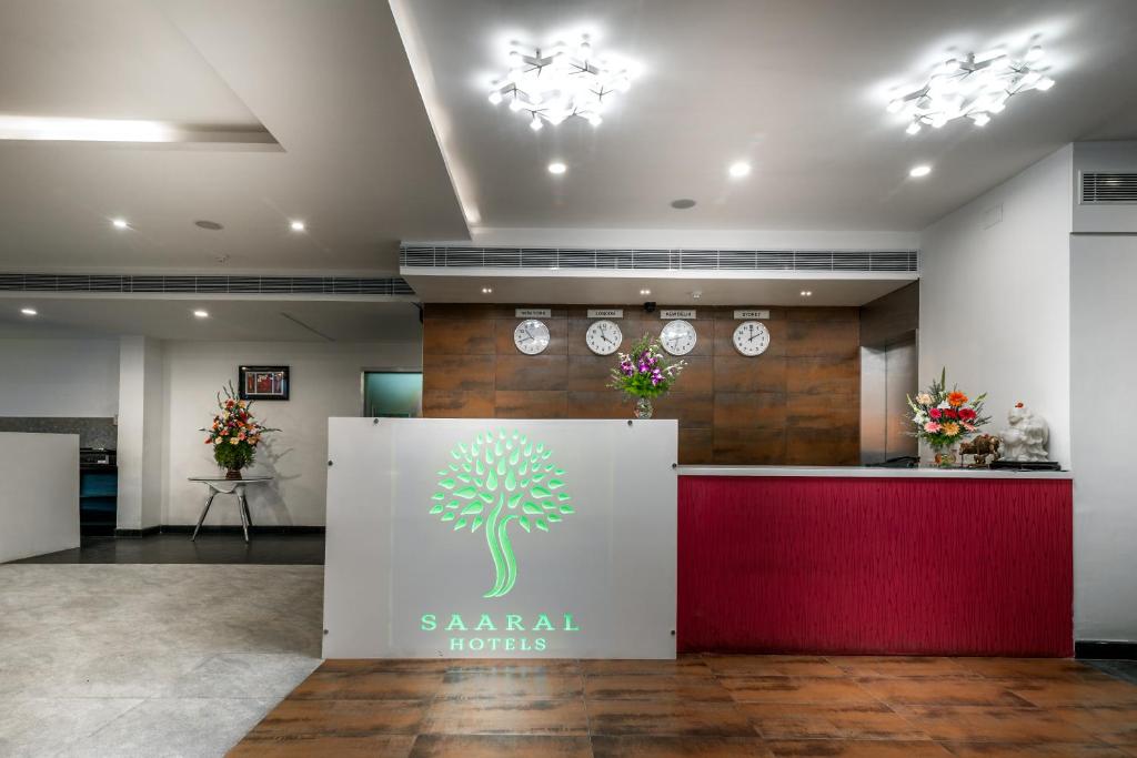 Vstupní hala nebo recepce v ubytování Saaral Residency