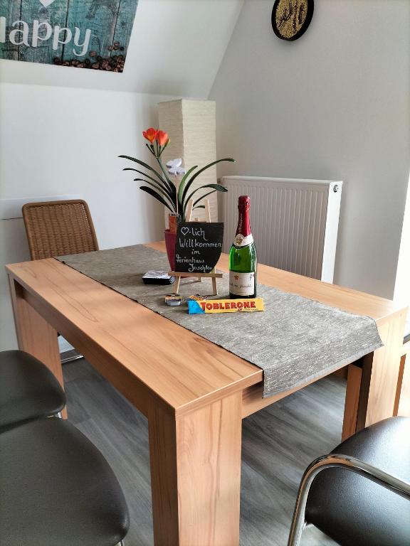 Nápoje v ubytování Ferienhaus Joschko
