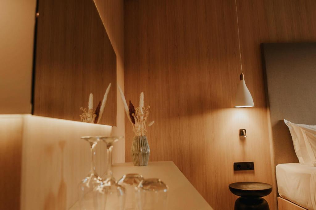 Vannituba majutusasutuses Somnus Suites Parga