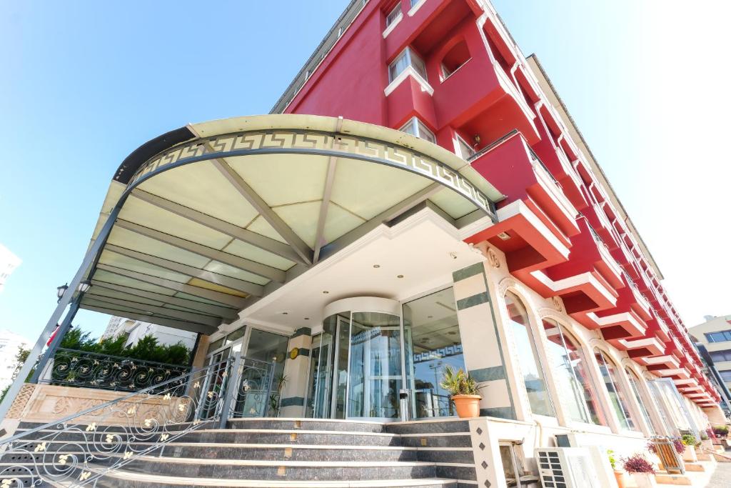 Exteriér nebo vchod ubytování Bilem Hotel Beach & Spa