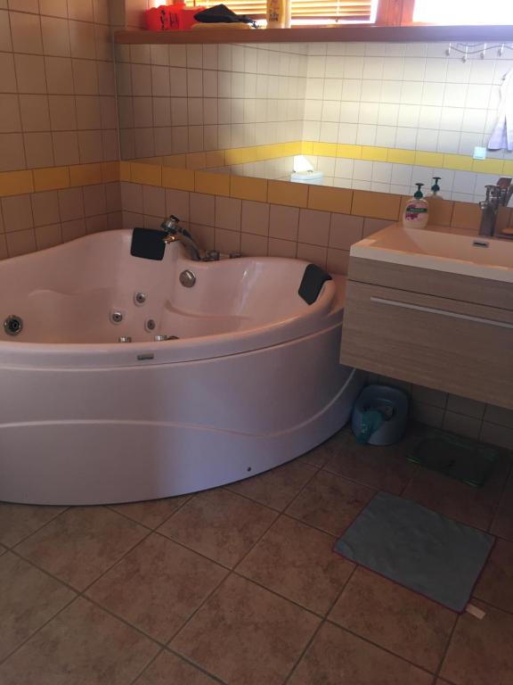 Koupelna v ubytování Tammehouse