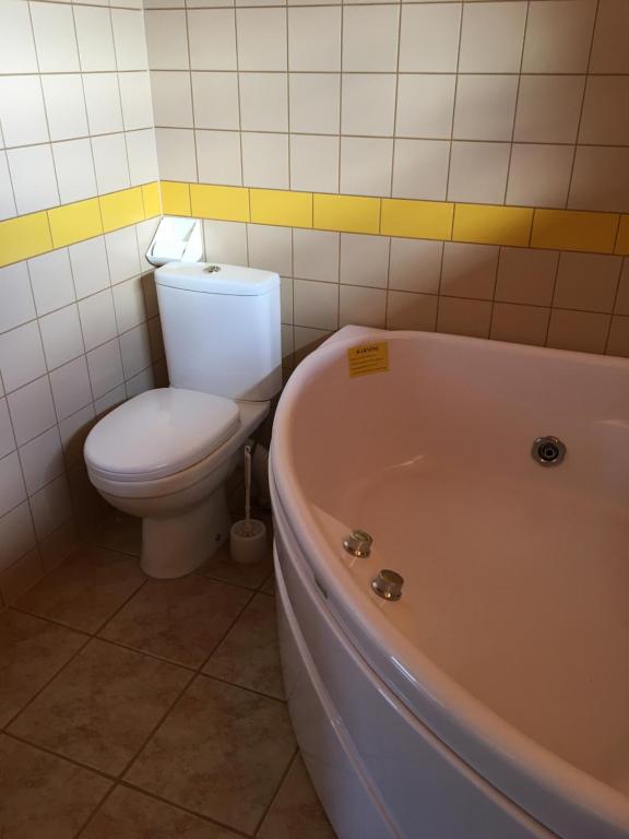 Koupelna v ubytování Tammehouse