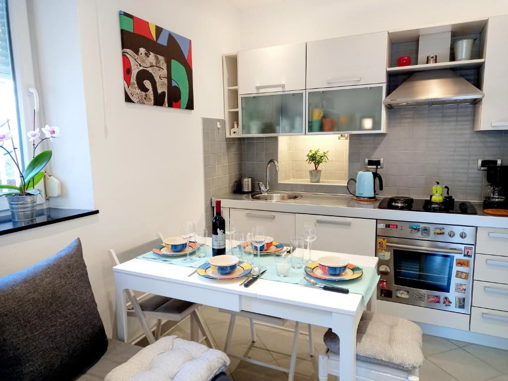 Kuchnia lub aneks kuchenny w obiekcie Apartment Punta