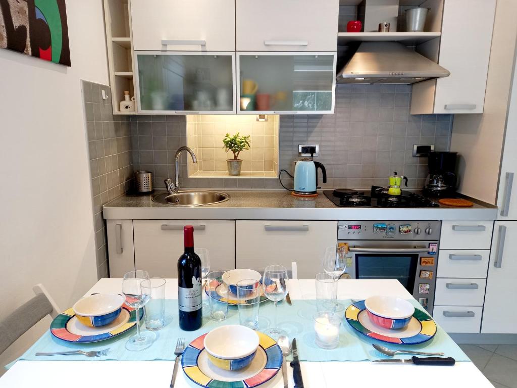 Kuchnia lub aneks kuchenny w obiekcie Apartment Punta