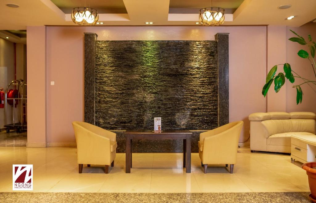 Posezení v ubytování Ngong Hills Hotel