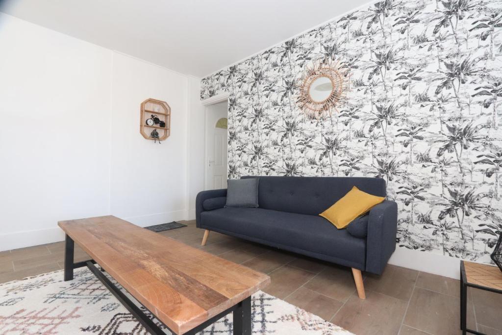 Posedenie v ubytovaní Coeur de ville, T2 cosy & élégant