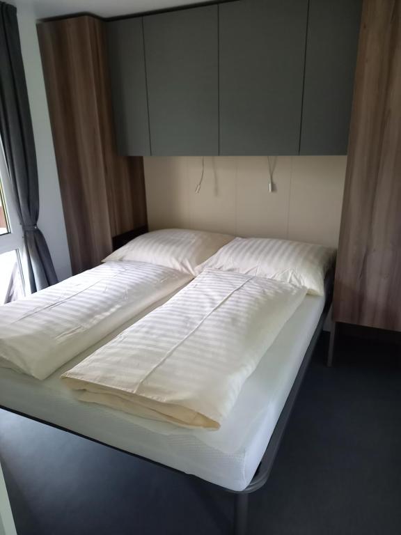 Postel nebo postele na pokoji v ubytování Fischerstüberl