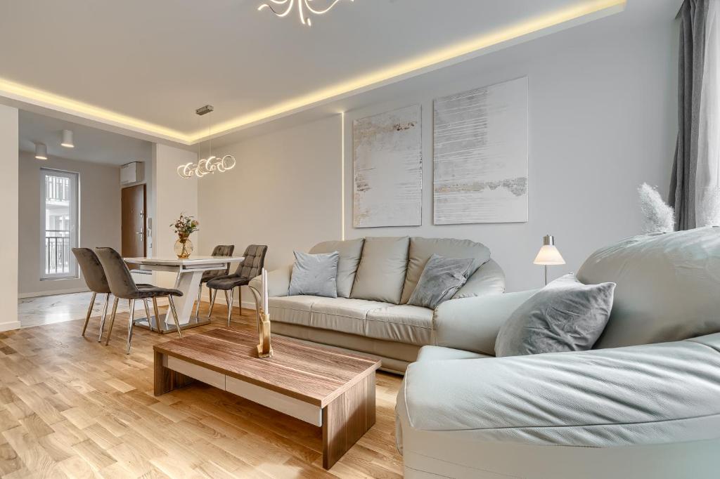 Posedenie v ubytovaní Apartament Prezydencki bulwary Stare Miasto Apartamenty No 1