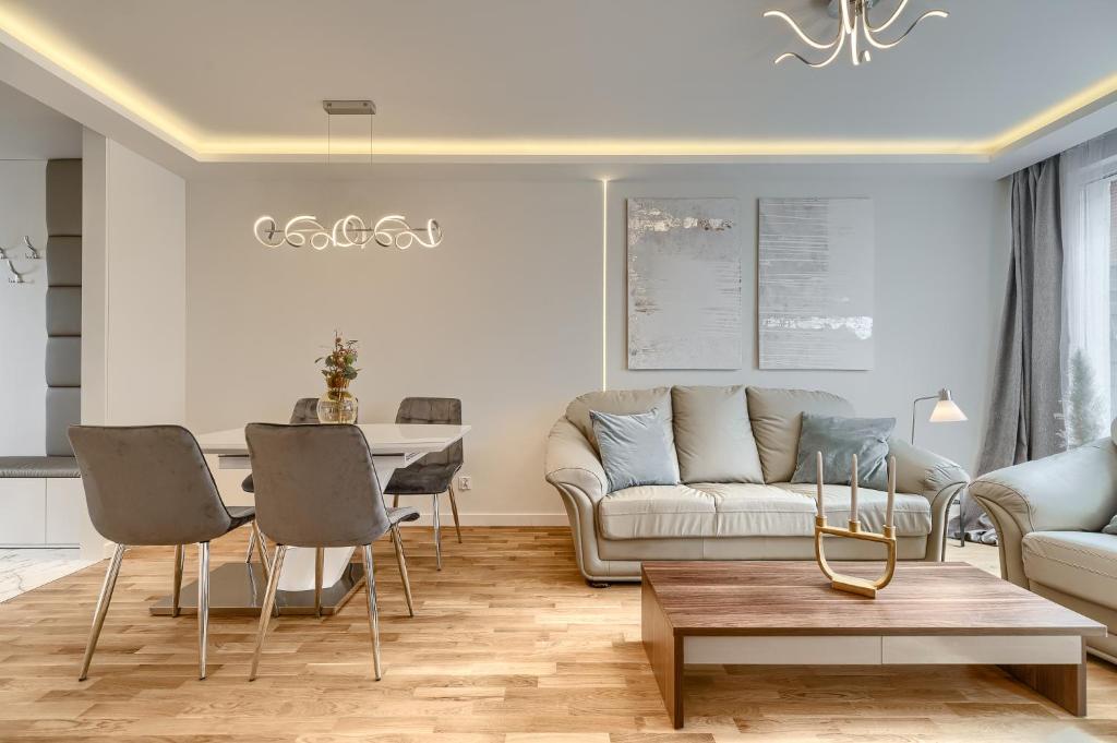 Posedenie v ubytovaní Apartament Prezydencki bulwary Stare Miasto Apartamenty No 1