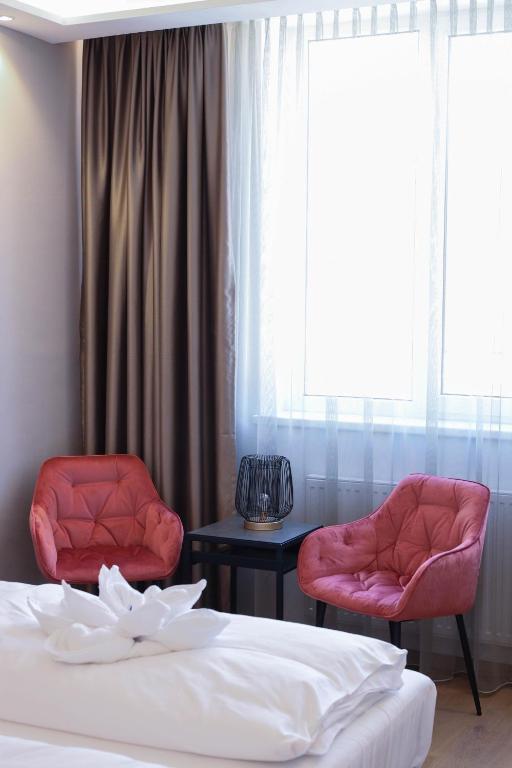 Posezení v ubytování PARKHOTEL Krems